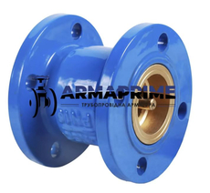 Обратный клапан фланцевый подпружиненный чугунный Ду50 Ру16